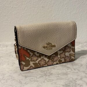 Coach Floral Envelope card Holder